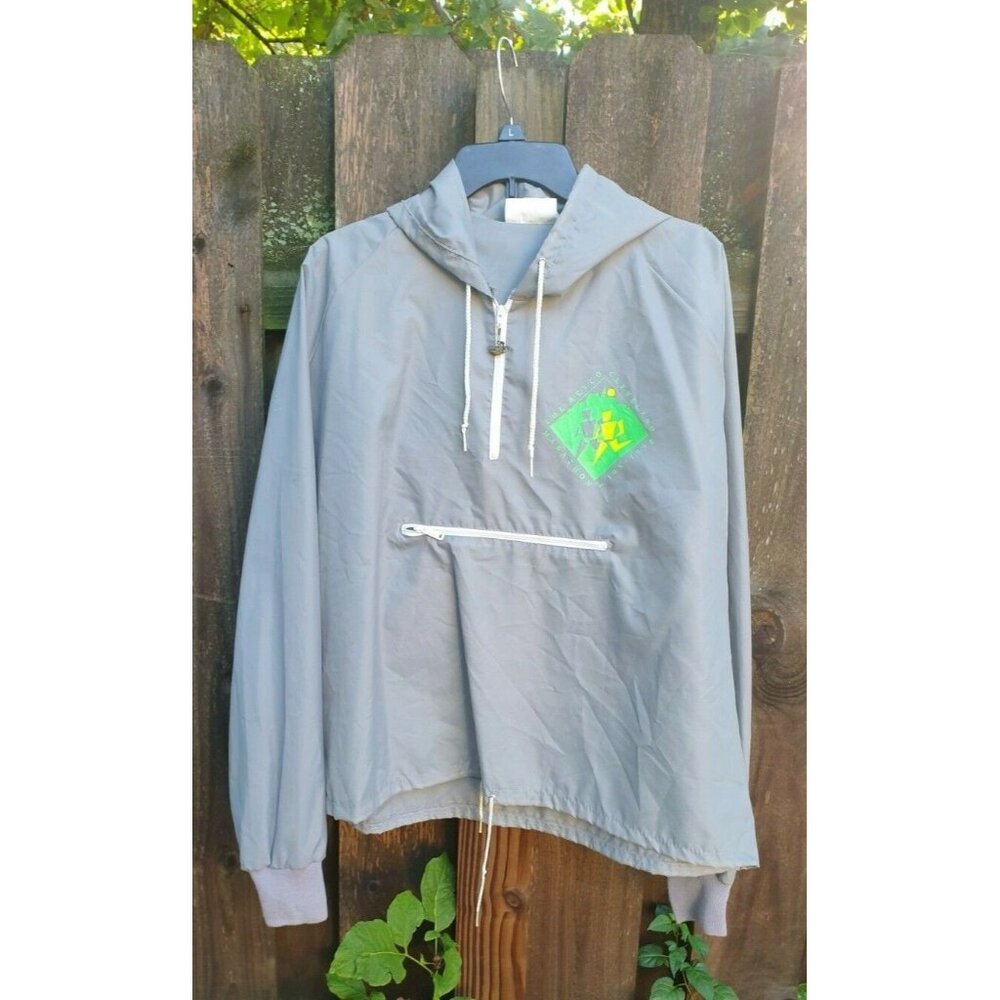 Vintage Revco Cleveland Marathon 1990 Windbreaker Jacket Hoodie CVS